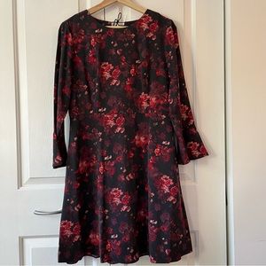 RW & Co Bell-sleeves Cocktail Dress